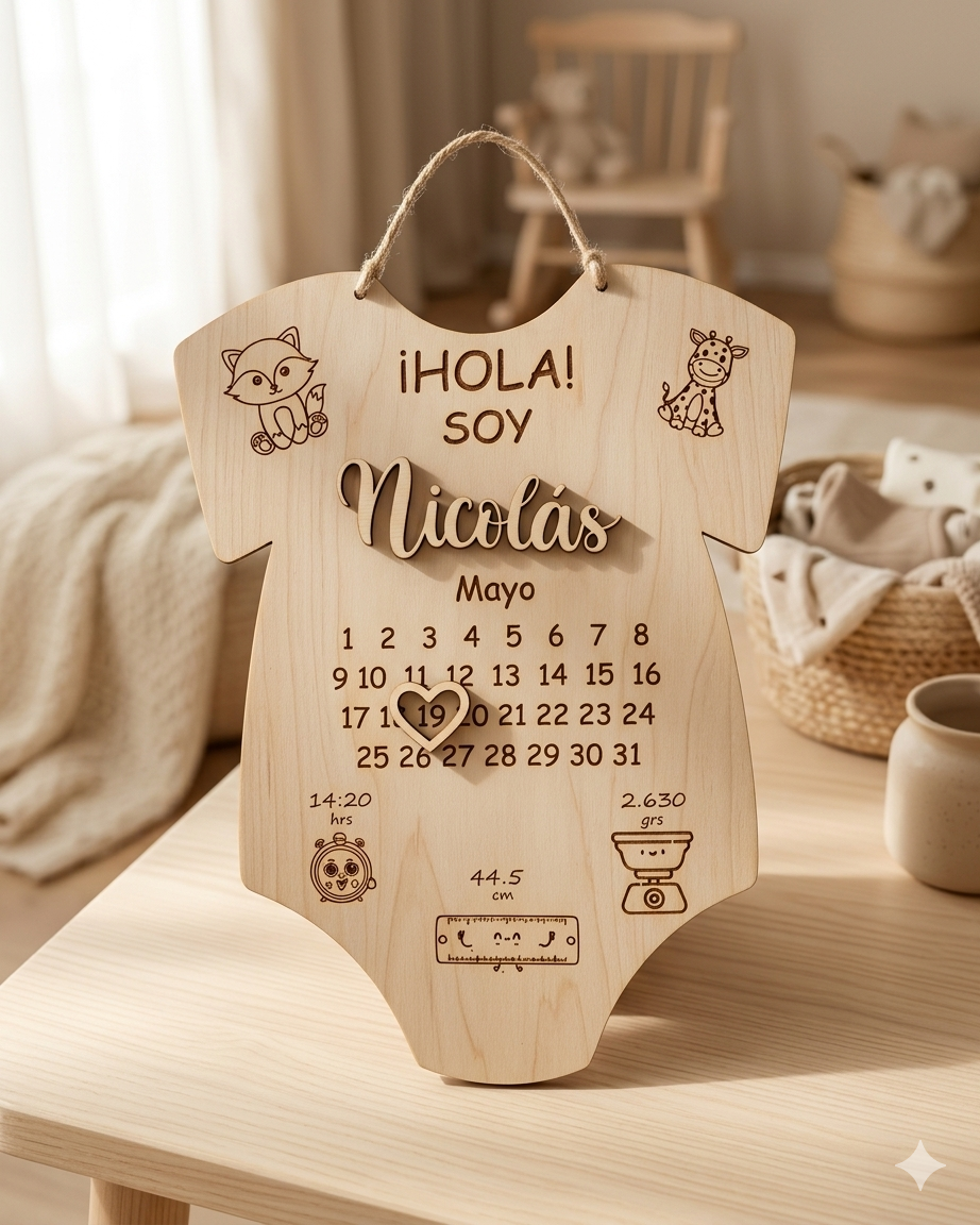 Placa de Bienvenida Body - imagen 1
