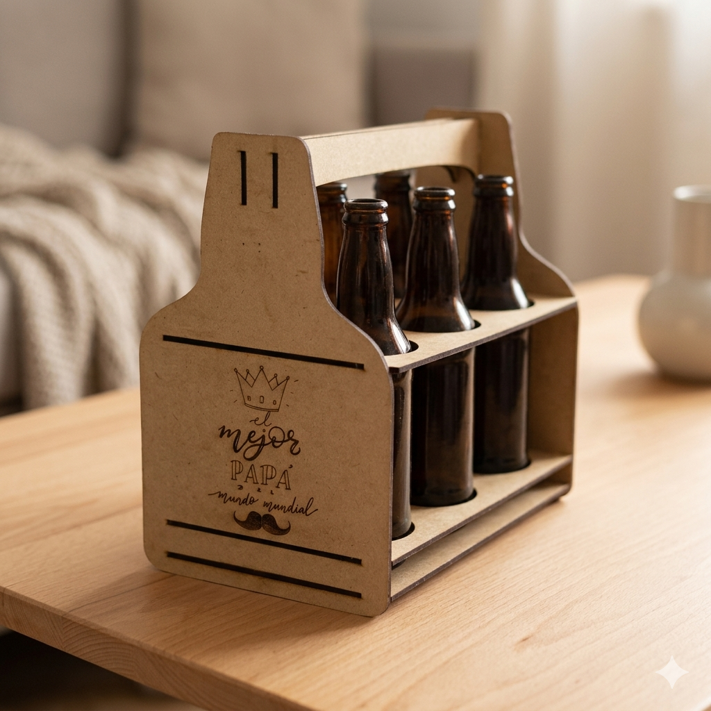 Caja Porta Cervezas x6 - imagen 1