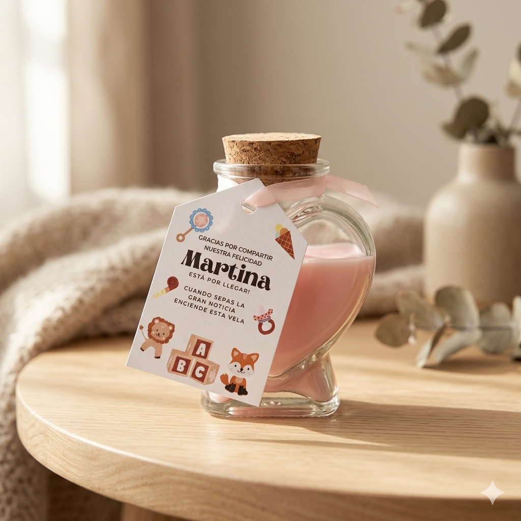Velas Aromáticas para Baby Shower - imagen 2